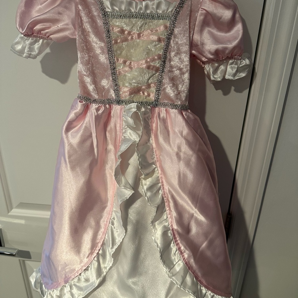 Pink and White Princess Costume for Kids